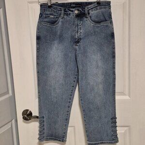 FDJ Cropped Jeans. Size 12.  Almost new